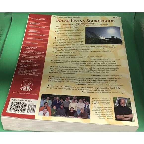 Solar Living Source Book by John Schaeffer 12 Edition - Picture 2 of 2